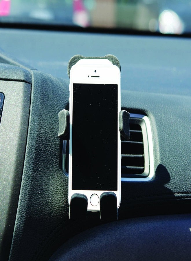 Alpena Hug Buddy Air Vent Universal Car Cell Phone Holder, Adjustable, Mount Compatible with iPhone, Samsung Galaxy, LG, Google, Nexus 5X, and Most Smartphones, Bamboo The Panda - Image 4