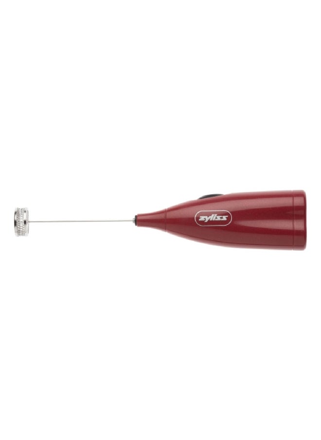zyliss - Battery Operated Quick Milk Frother Red 8.66 x 1.06 x 1.73 Inch E990034U - Image 1