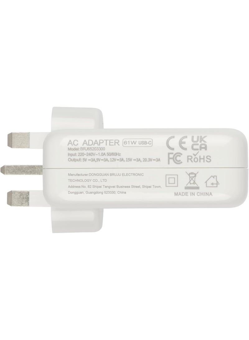 Zexen 61W USB C Charger Compatible with Macbook Pro/Air 13 inch 2016-2025 M1 M2 M3 M4 M5 iPad Pro 12.9/11 inch iPhone 17 16 15 14 13 12 Pro/Max Series Type C Power - Image 5