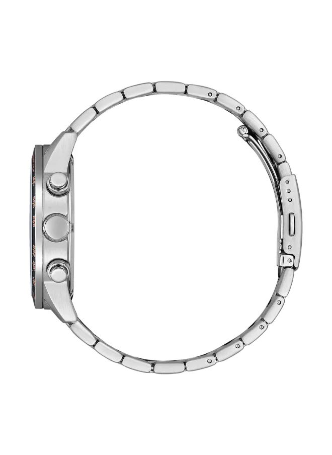 CITIZEN Men's Analog Round Shape Stainless Steel Wrist Watch AN3681-57E - 44 Mm