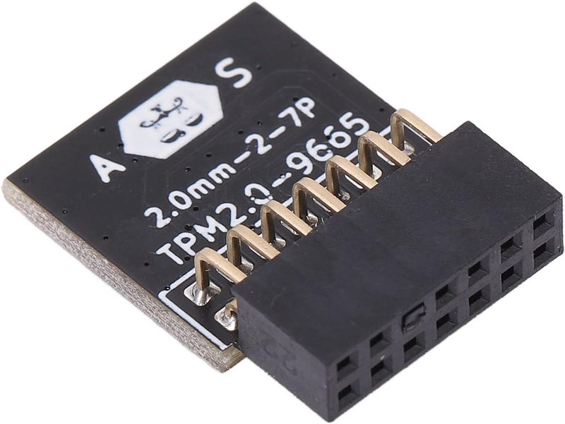 TPM 2.0 Module LPC 14pin Security Board Compatible with Motherboards and Chipsets for 7 8 10 64 bit Encryption and Data Security - Image 2