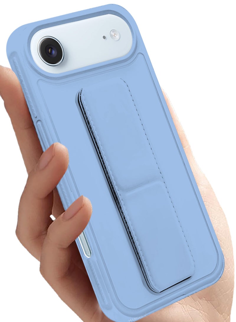 CATANES 2 Packs Premium PU Leather Case for iPhone 17 Air with Stand Function Shockproof and Anti Scratch Finger Grip with Privacy Screen Protector - Image 5