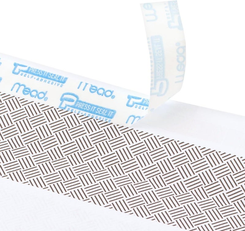 Mead #10 Security Business Envelopes Letter Size 4-1/8" x 9-1/2" – Peel and Seal, Privacy Lined, No-Window, Press-It Seal-It Self-Adhesive for Home & Office Mailing, 500 Count (740010) - Image 3