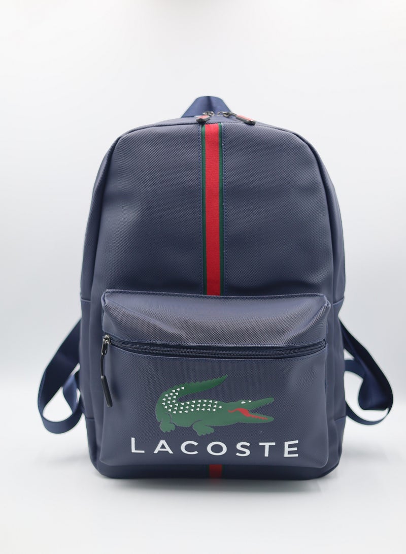 LACOSTE Lacoste backpack Printed with crocodile  - Image 1