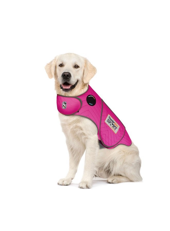 ThunderShirt for Dogs, X Large, Fuchsia Sport - Dog Anxiety Relief Calming Vest - Image 1
