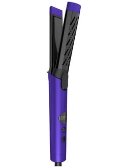 Rush Brush Rush Brush C1 Cool Curler Purple Titanium Plates , 220C , Cool Air Flow Vent ,Cool Air System,360° Swivel Cord (2m),With 5 temperature settings - RB-C1Cool-Purple  - Image 2