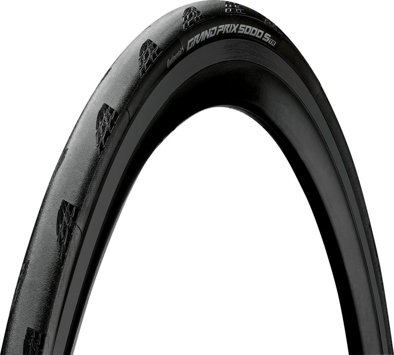 كونتنينتال إطار Continental Grand Prix 5000 S Tr - 700 X 30 بدون أنبوب قابل للطي باللون الأسود Blackchili Vectran Breaker Lazergrip Act - Image 1