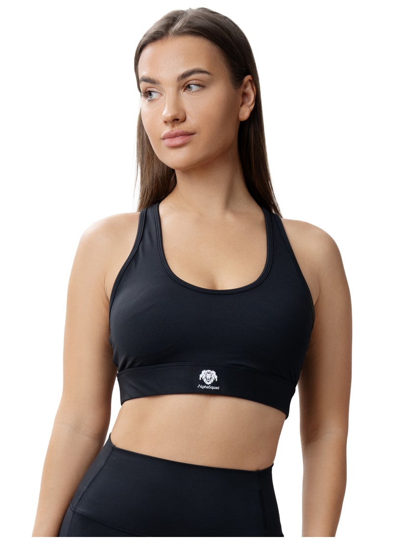 AlphaSquad AlphaSquad Sports Bra Comfortable Ladies Bra Top for Fitness Yoga Workout Gym Running Exercise Dance Athletic  - Image 1