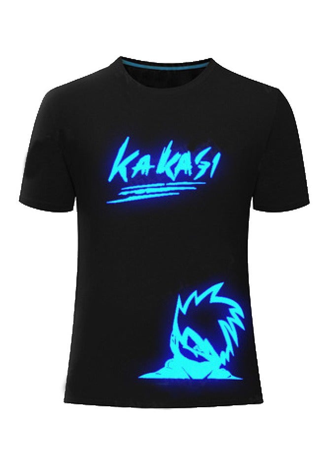 KUYING New Naruto Night Light T-shirt  - Image 1