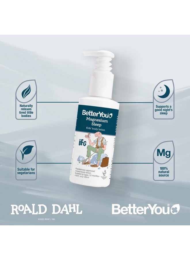BetterYou BetterYou Magnesium Sleep Body Lotion - Relaxing Kids Body Lotion - Magnesium Cream WIth Lavender And Chamomile - For Children One And Up - 4.56 oz - Image 3