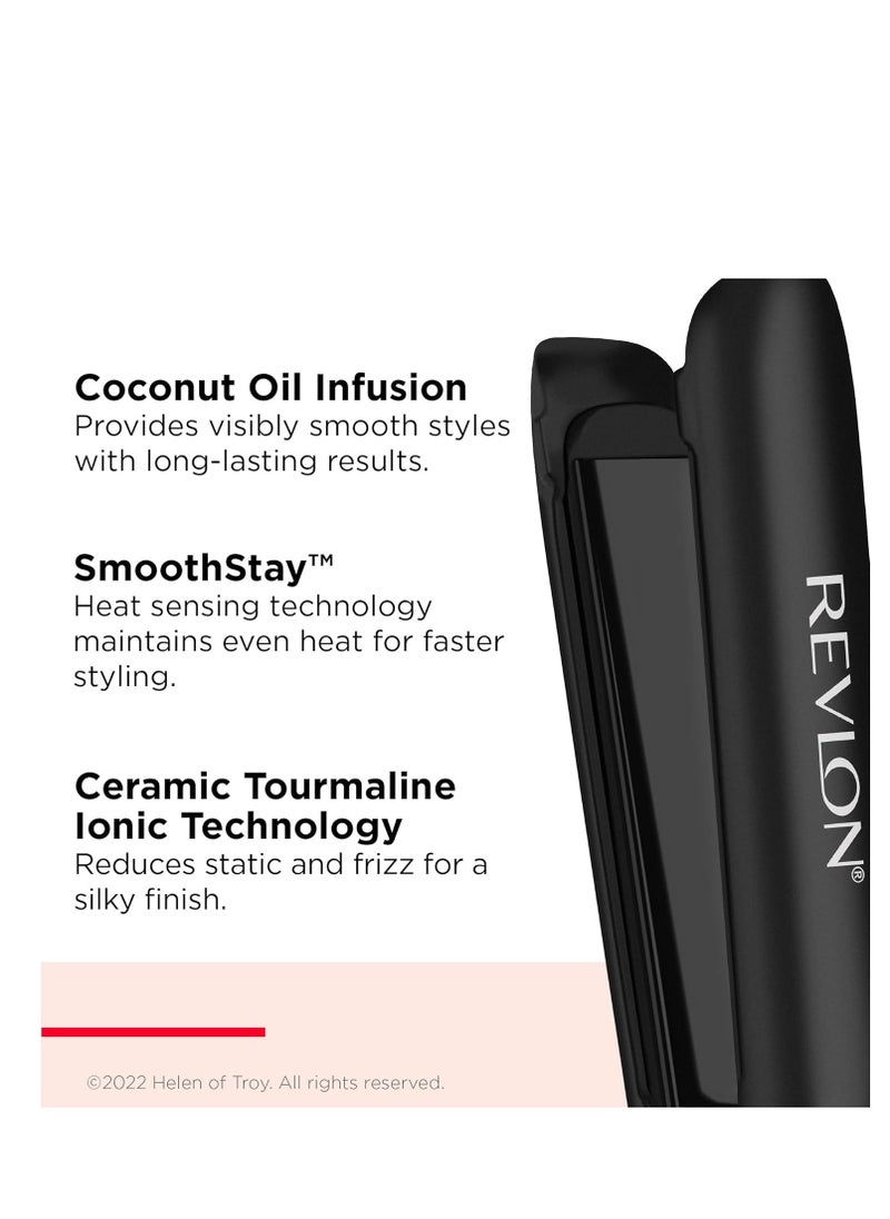 Revlon - ريفلون سموث ستاي مملس الشعر بزيت جوز الهند للحصول على مظهر أملس ولامع - Image 1