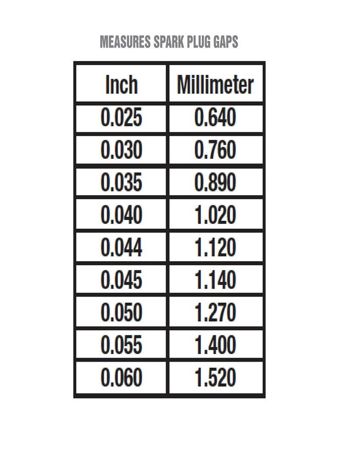 OEMTOOLS 9 WIRE SPARK GAP GAUGE - Image 3