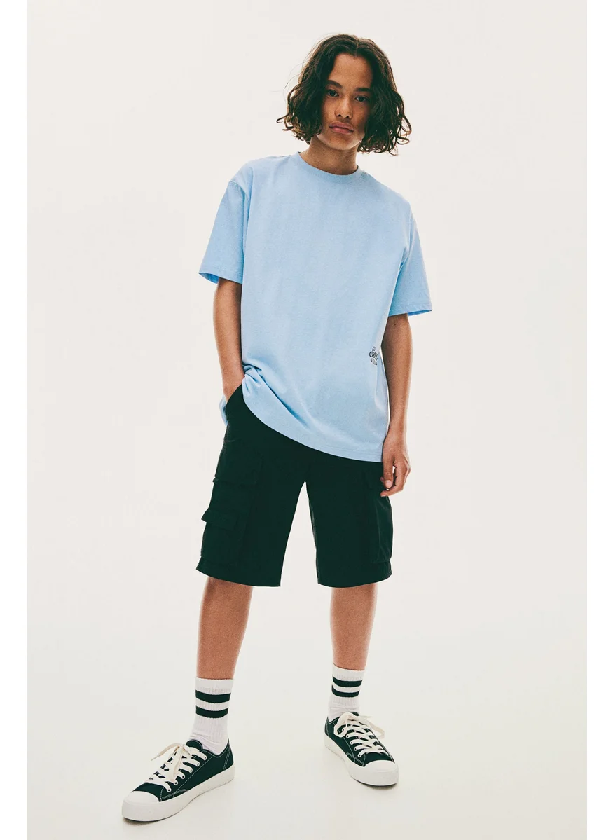 H&M Cotton Jersey T-Shirt