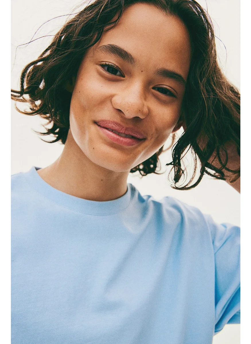 H&M Cotton Jersey T-Shirt