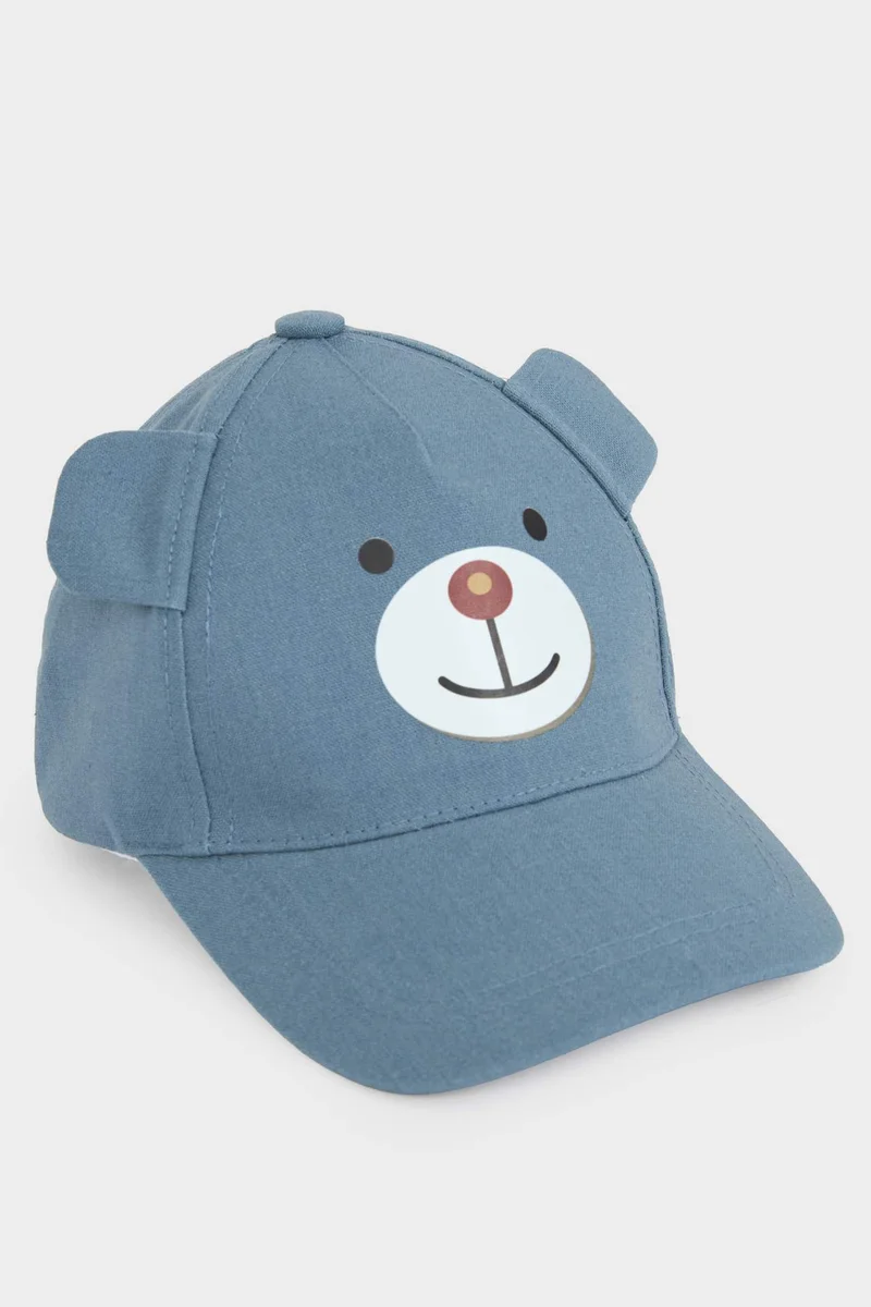 DeFacto Baby Boy Denim Look Embroidered Cap