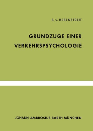 Grundzüge Einer Verkehrspsychologie - pzsku/ZAFA245F3228E6D07F6C6Z/45/1749041445/8ae20a5c-dba0-484f-82cd-6c520d3f84ee