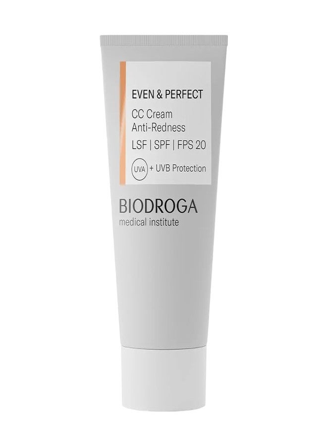 Biodroga Medical Institute Even & Perfect CC Cream Anti-Redness SPF 20, 1.2 Ounce (Pack of 1) - Image 1