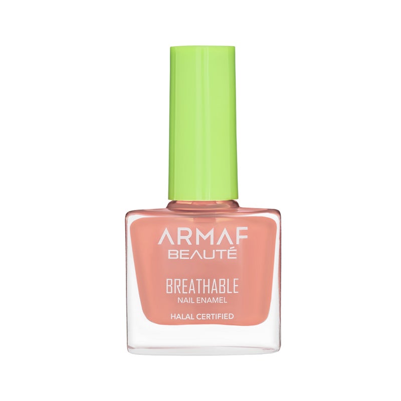 Armaf France Breathable Nail Enamel 9ml, HL310 Savannah, Long Lasting Nail Polish, Halal Certified, High Shine, Quick Dry Resistant, Long Lasting, Lightweight & Non Sticky, Best For Every Outfit