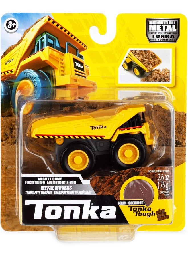 Basic Fun Tonka Metal Movers Die Cast, Kids Construction Boys and Girls, Vehicle Creative Play, Toy Trucks for Children Aged 3+  - Image 4