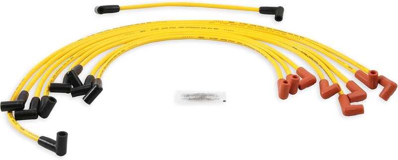 ACCEL 4048 Spark Plug Wire Set - 8mm - Yellow with HEI Stock Style Boots - Image 2