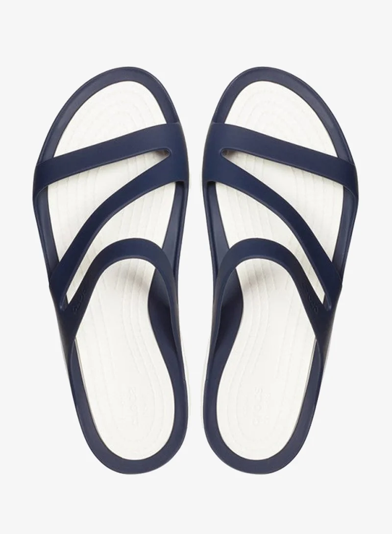 crocs Crocs Women Navy/White Swiftwater Sandal W