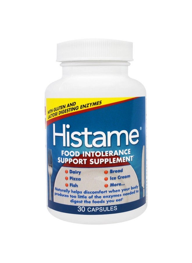 Naturally Vitamins Naturally Vitamins HISTAME Food Intolerance 30 Cap 1-EA 