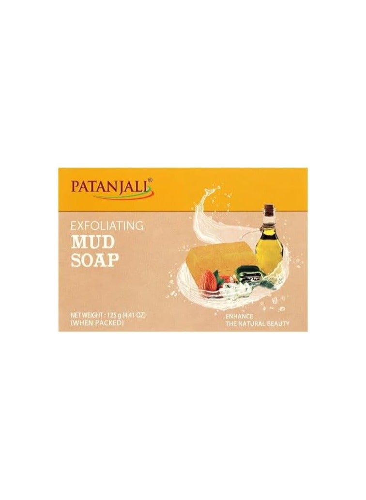 Patanjali Exfoliating Mud Soap 125 g