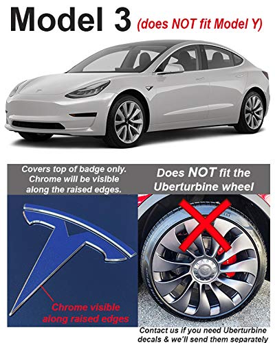 Custom Cut Graphics Logo Decal Wrap for Tesla Model 3 (Gloss Flip Psychedelic - Silver/Rainbow) - Image 2