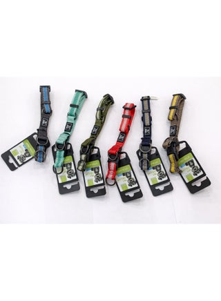 Nunbell Pet Collar for Dogs and Cats, Adjustable Nylon with Secure Buckle, Multiple Colors, Size S-M, 1.5 × 30-45 cm,5-10KG. - https://f.nooncdn.com/p/pzsku/ZAFA2F9DCAA69DBB5CBA8Z/45/1766490729/013ebd79-c1b9-43cb-8465-5ca6714cc688.jpg