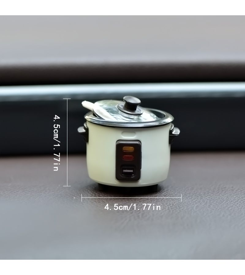 3pcs Miniature Simulation Rice Cooker Juicer Coffee Machine Dollhouse 1 12 Scale Decor Ornament Micro Landscape Suitable For Home Computer Desktop Decoration - Image 3
