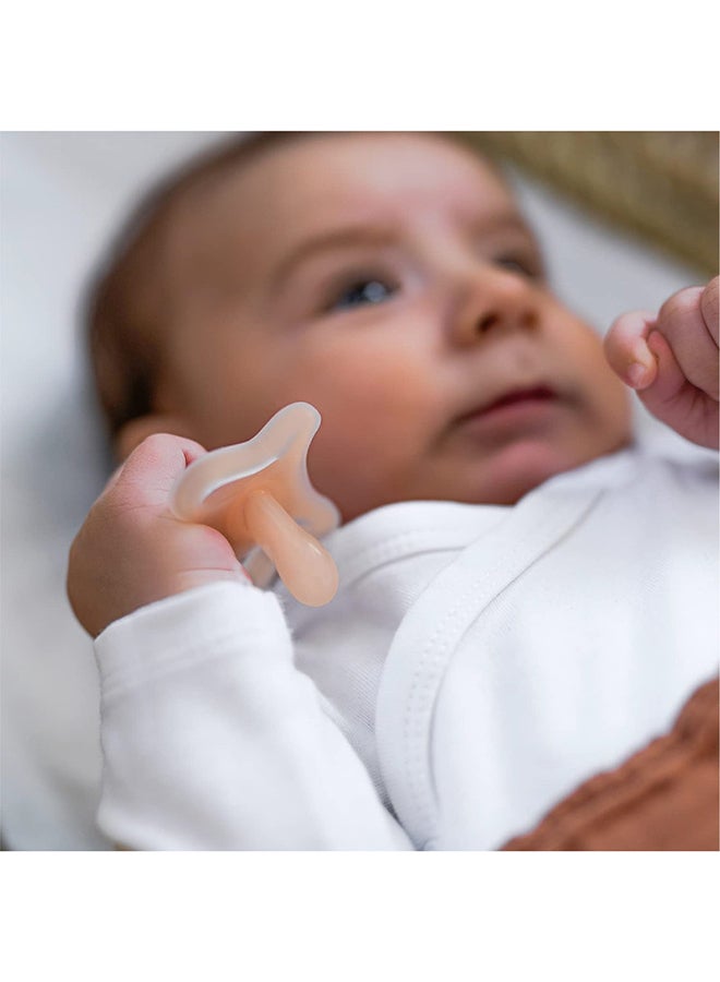 SUAVINEX لهاية الأطفال حديثي الولادة Sx Pro مع حلمة فسيولوجية، لهاية صغيرة للأطفال من 0-6 أشهر، لهاية مضادة للحساسية، سيليكون لطيف على البشرة - Image 5