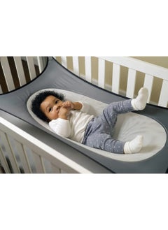 Baby Cots Bedding Sleeping Hammock, Portable Bedding, Cradle Accessory, Newborn Crib, Tummy Time Rocker, Infant Hammock, Travel Baby Sleeping Bed, Detachable Elastic Adjustable Hammock, 130x80cm