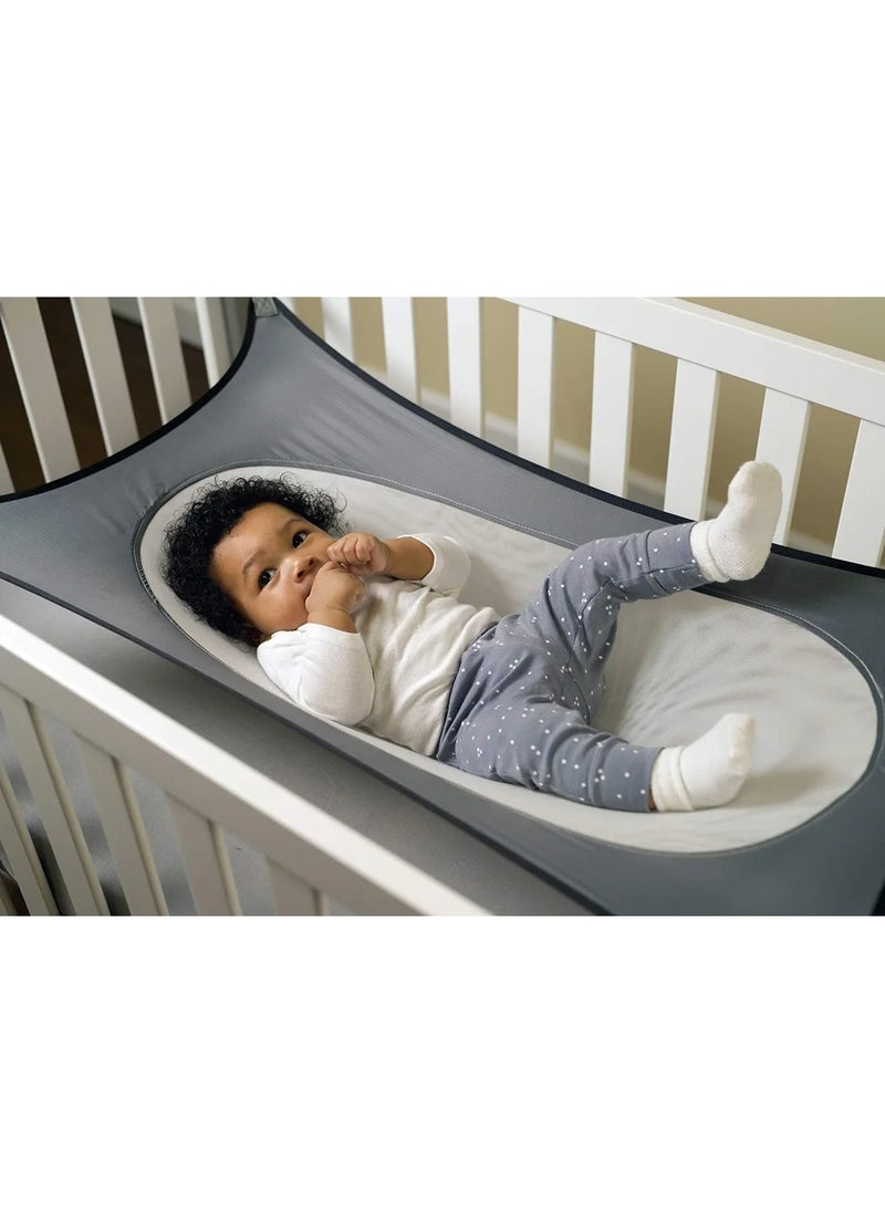 Generic - Baby Cots Bedding Sleeping Hammock, Portable Bedding, Cradle Accessory, Newborn Crib, Tummy Time Rocker, Infant Hammock, Travel Baby Sleeping Bed, Detachable Elastic Adjustable Hammock, 130x80cm - Image 1
