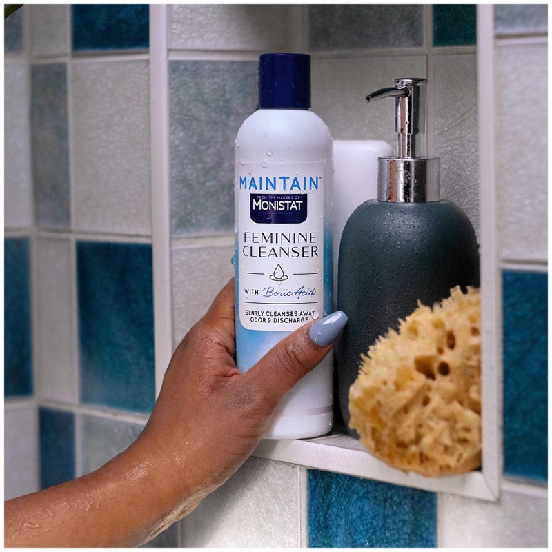 Monistat Boric Acid Feminine Cleanser, Fragrance Free Feminine Wash, 10 Fl Oz, 3 Pack - Image 5