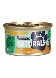 Webbox Natural Cat Mousse Chicken 85G 