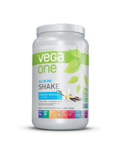 Vega One All In One Nutritional Shake French Vanilla - Plant Based Vegan Protein Powder, Non Dairy, Gluten Free, Non Gmo, 29.2 Ounce (Pack Of 1) - pzsku/ZAFA367CAAD58501ACDD8Z/45/_/1728309647/60614d96-0600-4124-89c7-69a8580206bd