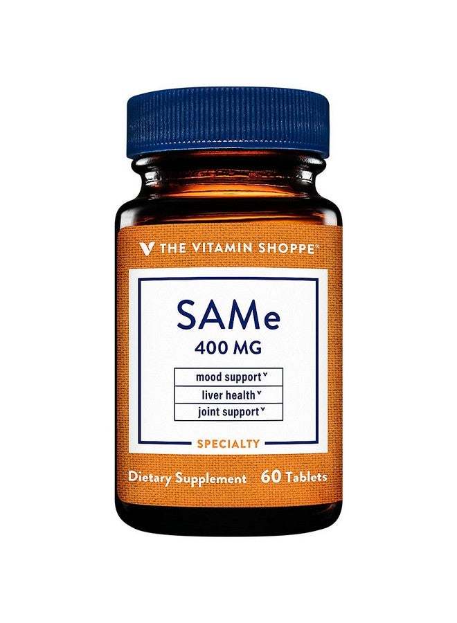 The Vitamin Shoppe SAM-e - 400 MG (60 Tablets) - Image 2
