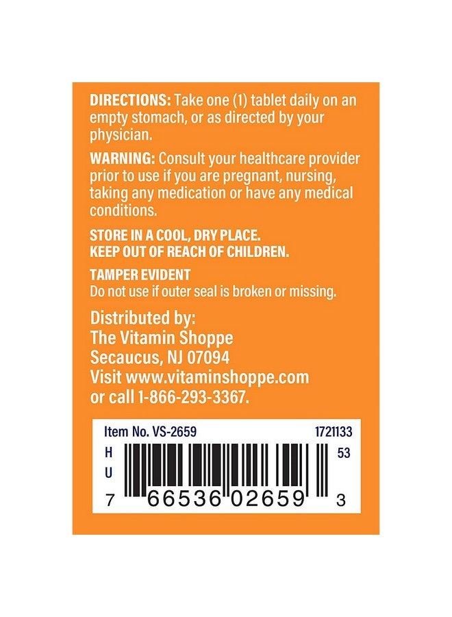 The Vitamin Shoppe SAM-e - 400 MG (60 Tablets) - Image 4