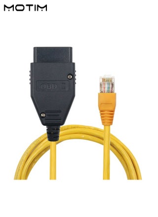 ENET OBD2 Adaptor with Ethernet Rj45 Cable Works with I-COM E-SYS, E-SYS ICOM For BMW ENET Cable, Coding & Diagnostic With Ethernet Cable - pzsku/ZAFA390191FADF029F751Z/45/1746754142/a27529d6-0d95-450a-85f5-1e4263a99e68