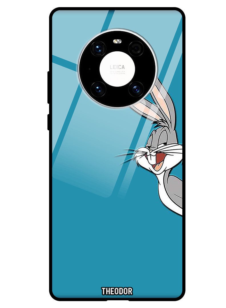 Theodor Protective Tempered Glass Case Cover HUAWEI MATE 40 PRO 5G  Bugs Bunny - Image 1