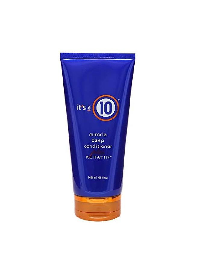 It's a 10 Haircare - Miracle Shampoo Plus Keratin 10 Oz And Deep Conditioner 5 Oz Bundle - Image 1