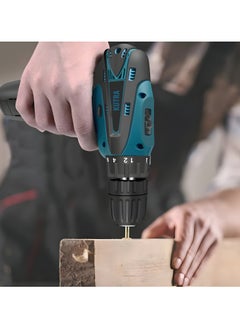 Kutra 24Pcs Cordless Drill 12V 28Nm Powerful Electric Drill with 2 Speed Electric Drill Set 10mm Automatic Chuck and 3900mAh Rechargeable Power Drill Kit for Indoor and Outdoor  - Image 2