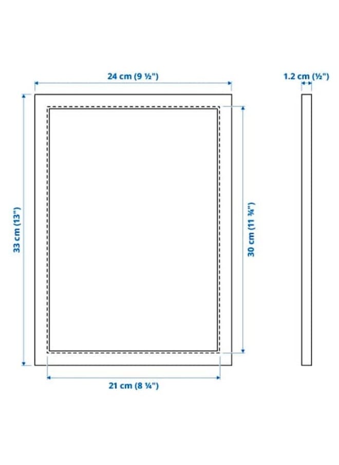 Frame, light blue, 21x30 cm - pzsku/ZAFA3E3CA010C321BB2CBZ/45/_/1695364570/f818b804-71d5-42ea-af42-2639efd941a9