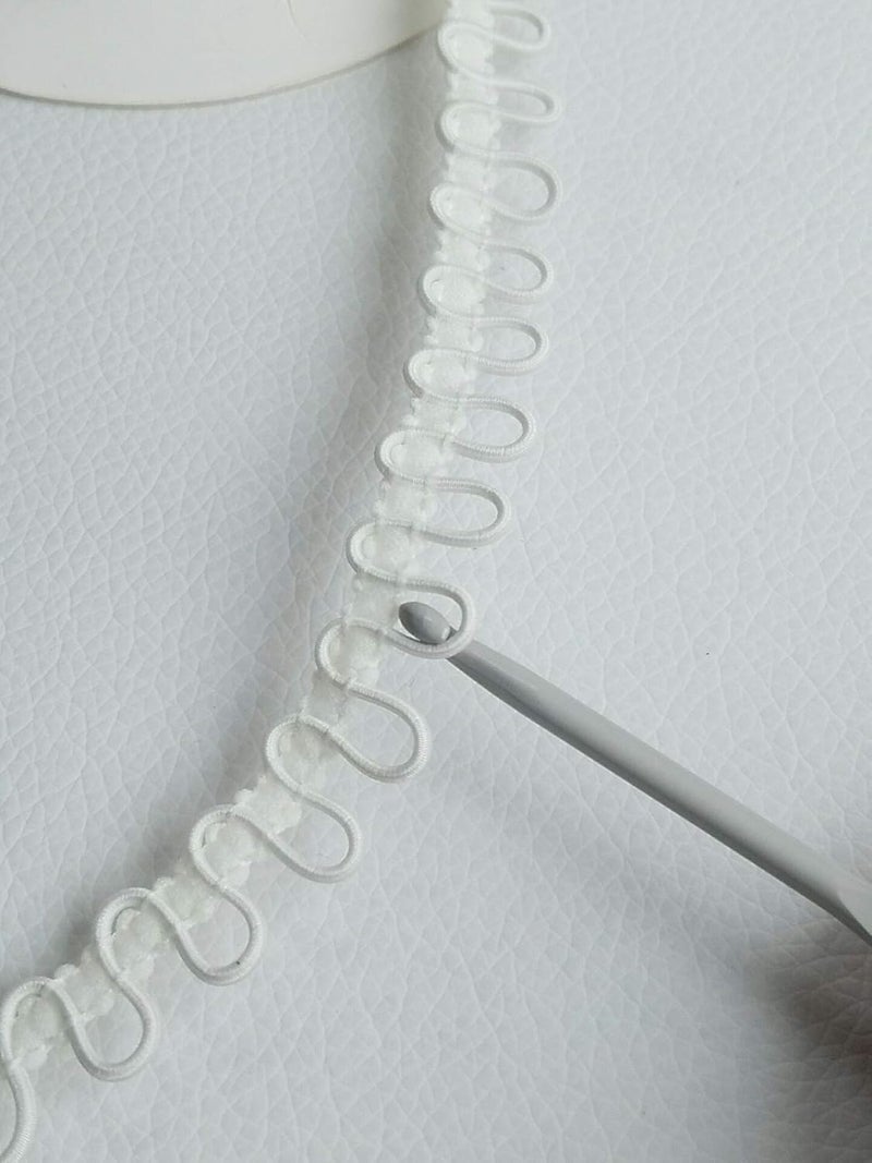 Nakpunar Crochet Button Hook Tool for Fastening Bridal Buttons on The Back of Wedding Dresses Bridal Trains  Ideal for Bridal Gowns Formalwear and Delicate Fabrics  Assorted Colors - Image 5
