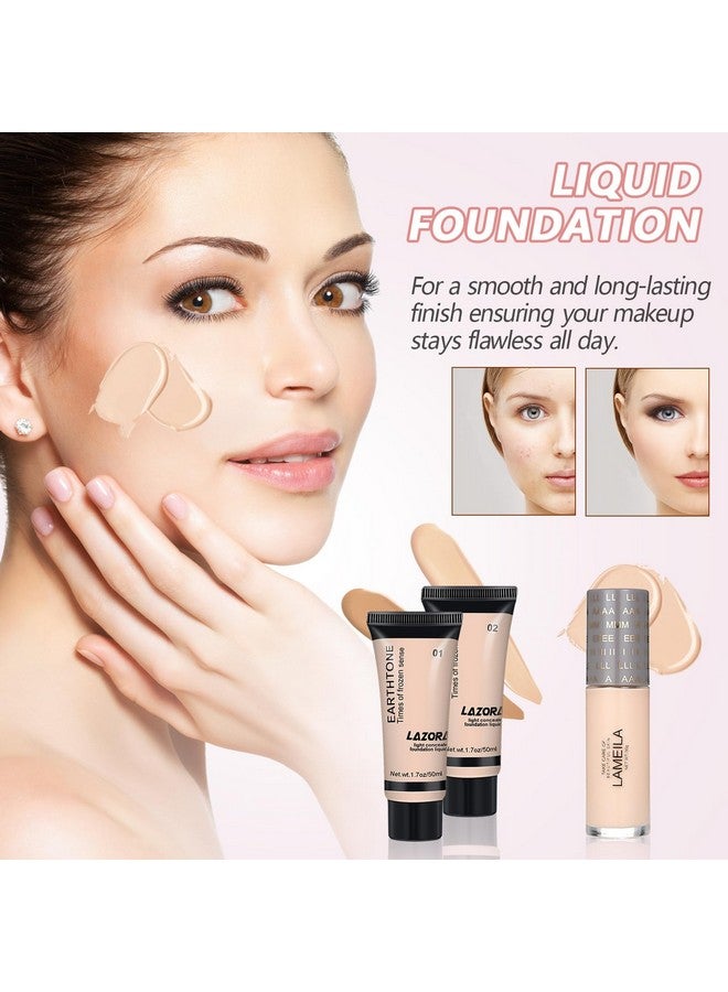 venshun All In One Makeup Kit For Women Multi-Purpose Makeup Kit - Eyeshadow Palette, Concealer Foundation Adult Professional And Beginner Makeup Kits Portable Full Trunk Makeup Kit Women'S Full Makeup Kit - Image 3