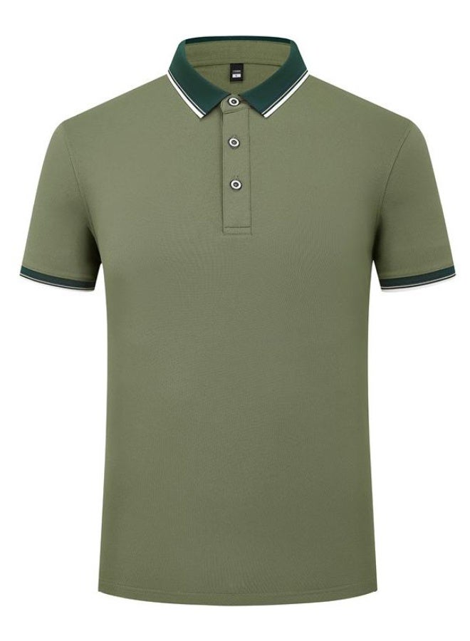 Summer Polo Shirt for Men and Women Casual Workwear Advertising Shirt with - Image 1