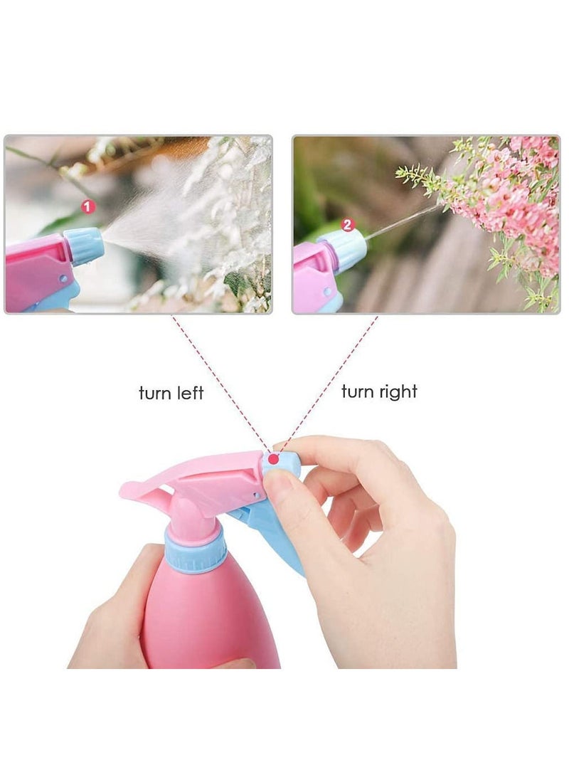 SAQOWARE - Refillable Plastic Spray Bottle-500 ML Pink Colour - Image 1