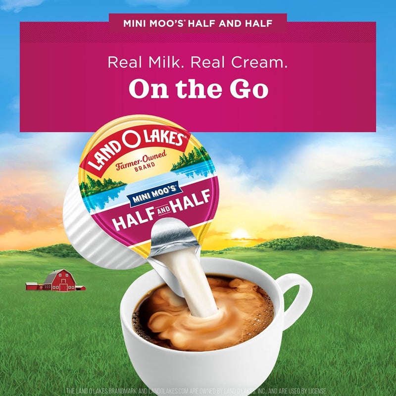 Land O Lakes Mini Moo’s Half & Half Creamer Singles - Image 4