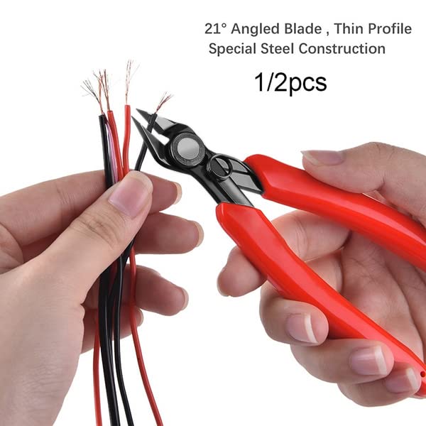 MX قاطع نقالة HQ دقة لقص الأسلاك أداة قطع بلاستيكية للاستخدام المتعدد - Image 4