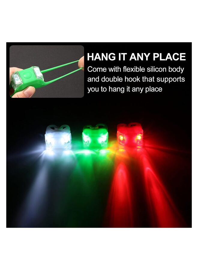 LAMAY Battery Operated Kayak Navigation Lights, Marine Led Boat Lights, Boat Bow Lights And Stern Lights For Pontoon Boat Bass Boat Jon Boat Dinghy Kayak Yacht Jet Ski (Color : 4) - Image 4